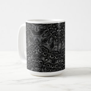 Caneca De Café Charcarvão Mandala