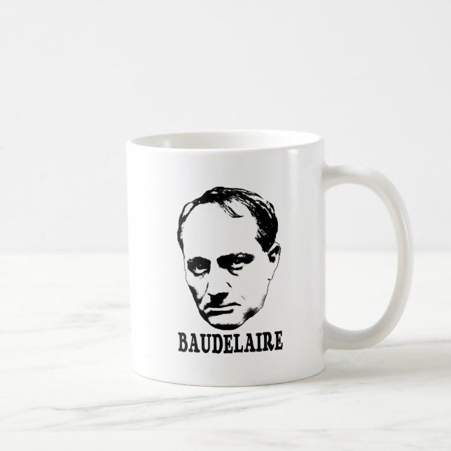 Caneca De Café Charles Baudelaire (Direita)