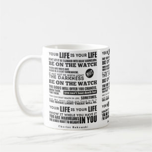 Caneca De Café Charles Bukowski