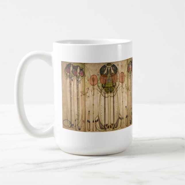 Caneca De Café Charles Mackintosh - The Wassail (Esquerda)
