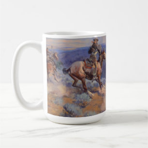 Caneca De Café Charles Marion Russell - Loops E Cavalos Swift