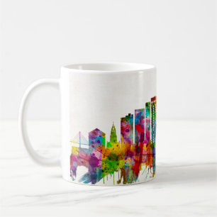 Caneca De Café Charleston South Carolina Skyline