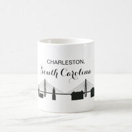 Caneca De Café Charleston South Carolina Skyline Coffee Mug
