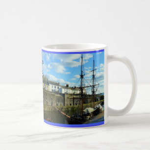 Caneca De Café Charlestown Cornwall England Polblack Location