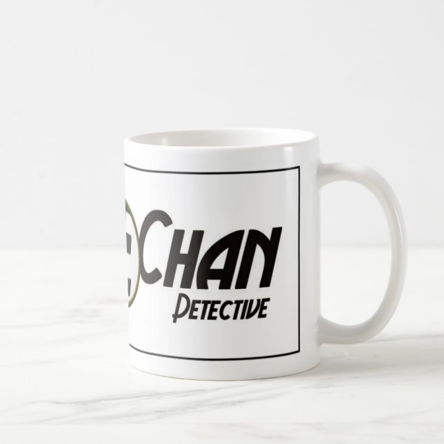 Caneca De Café Charlie Chan, detetive (Direita)