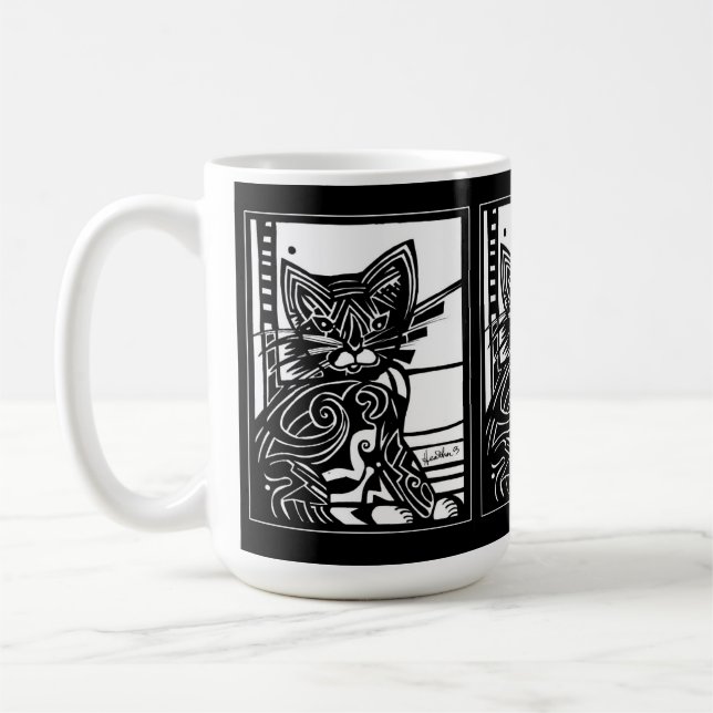 Caneca De Café Charlie, o gato (Esquerda)