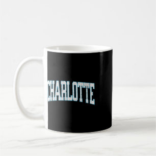 Caneca De Café Charlotte Futebol Vintage Cidade