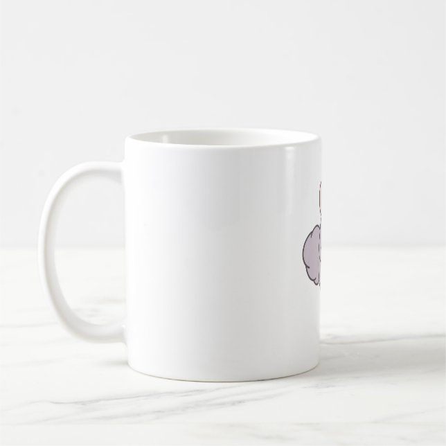 Caneca De Café Charm Chinchilla Cute (Esquerda)