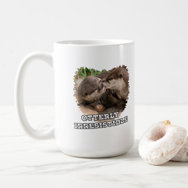 Caneca De Café Charme Totalmente Irresistível (Com Donut)