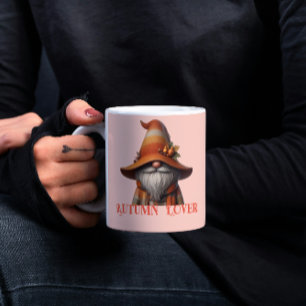 Caneca De Café Charming Autumn Gnomo Lover - Cozy Fall Vibes