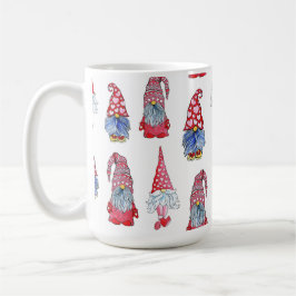 Caneca De Café "Charming Gnome Design: Whimsical and Fun"