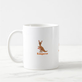 Caneca De Café Charmoso Kangaroo Mugs - Estilo com a Austral