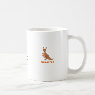 Caneca De Café Charmoso Kangaroo Mugs - Estilo com a Austral