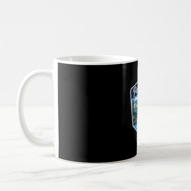 Caneca De Café charnecas de pinheiros nova jersey floresta nature (Esquerda)