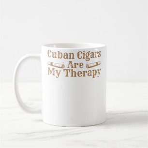 Caneca De Café Charuto Cubano Fumante Tabaco Cubano Cigarro Cuban