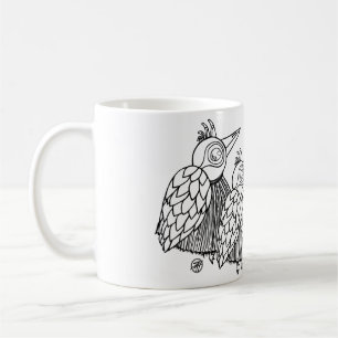 Caneca De Café Chat de Grupo