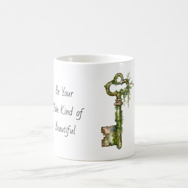 Caneca De Café Chave Green Ivy (Centro)