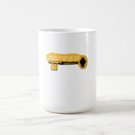 Caneca De Café Chave para o sucesso