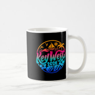 Caneca De Café Chave Tie Dye West 2026 Correspondente Verão Pôr d