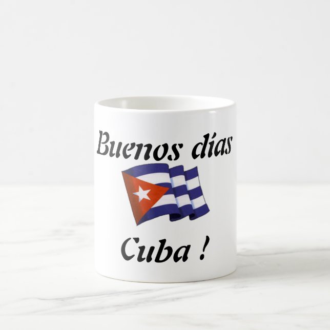 Caneca De Café Chávena à café “Buenos dias Cuba " (Centro)