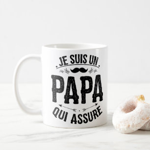 Caneca De Café Chávena/Mug Festa dos Pais - uma Papá que assegu