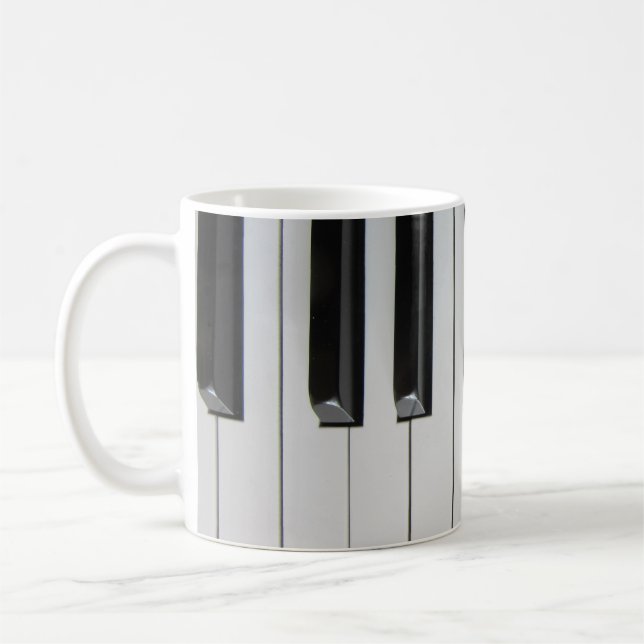 Caneca De Café Chaves do Piano (Esquerda)