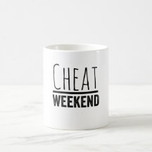 Cheat Weekend - Engraçados Gym Sayings
