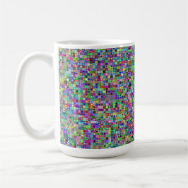 Caneca De Café Checkerboard 15oz Mug