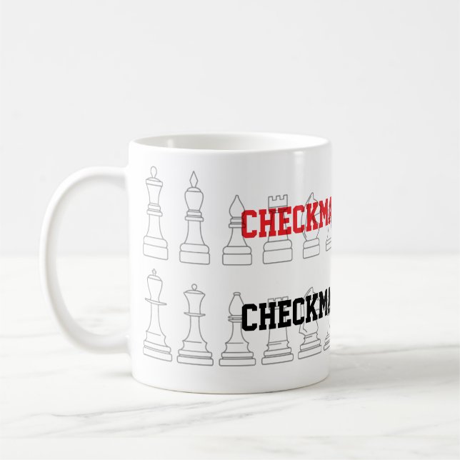 Caneca De Café Checkmate Mindset (Esquerda)