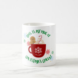 Caneca De Café Cheer Mug de Natal Personalizado