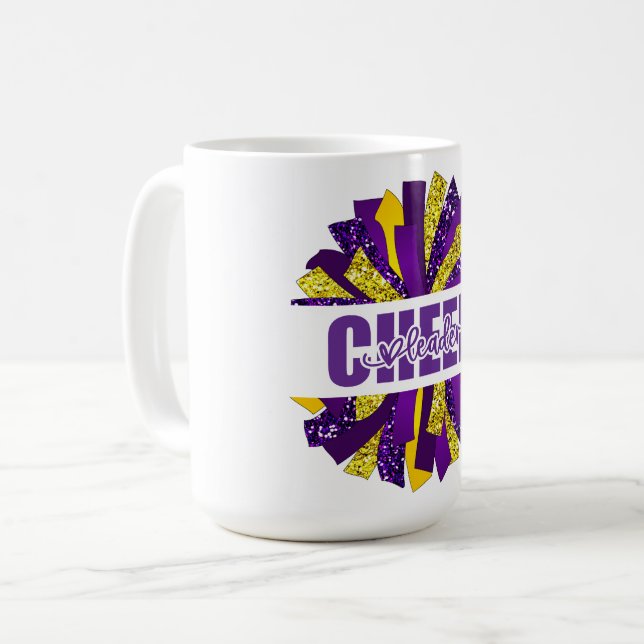 Caneca De Café Cheerleader (Frente Esquerda)