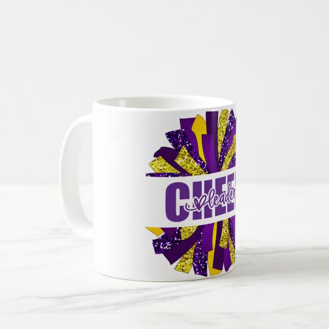 Caneca De Café Cheerleader (Frente Esquerda)