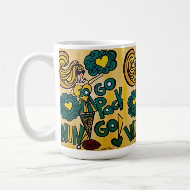 Caneca De Café Cheerleader (Esquerda)