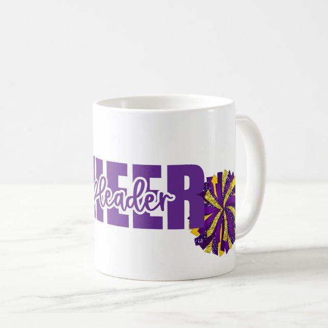 Caneca De Café Cheerleader Café Mug (Frente Esquerda)