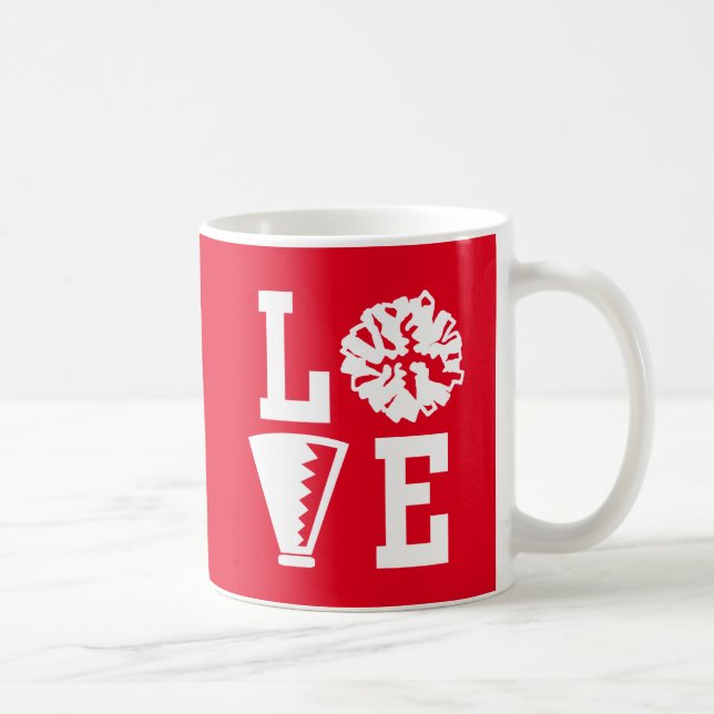 Caneca De Café Cheerleader, líder de torcida do Red Love (Direita)