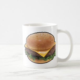 Caneca De Café Cheeseburger
