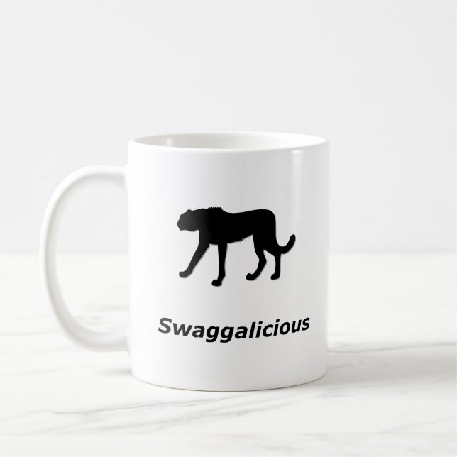 Caneca De Café Cheetah Swaggalicious (Esquerda)
