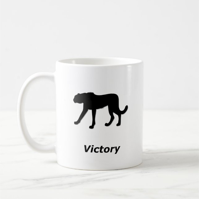Caneca De Café Cheetah Victory (Esquerda)