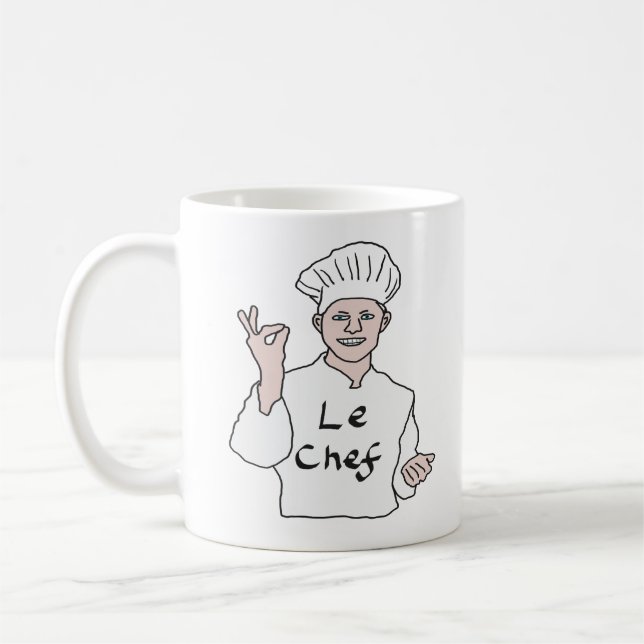 Caneca De Café Chef (Esquerda)