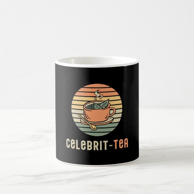 Caneca De Café Chef Cook Celebrit Celebrit Celebrit Tea Funny Gif (Centro)