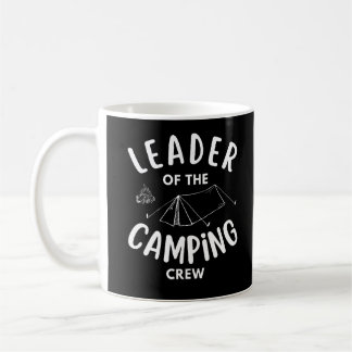 Caneca De Café Chef der Camping Crew lustig