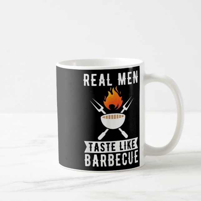 Caneca De Café Chef Engraçado Chef Carne Fumada Gift Grillin (Direita)