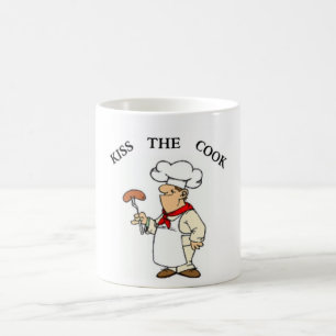 CANECA DE CAFÉ CHEF "KIST THE COOK"