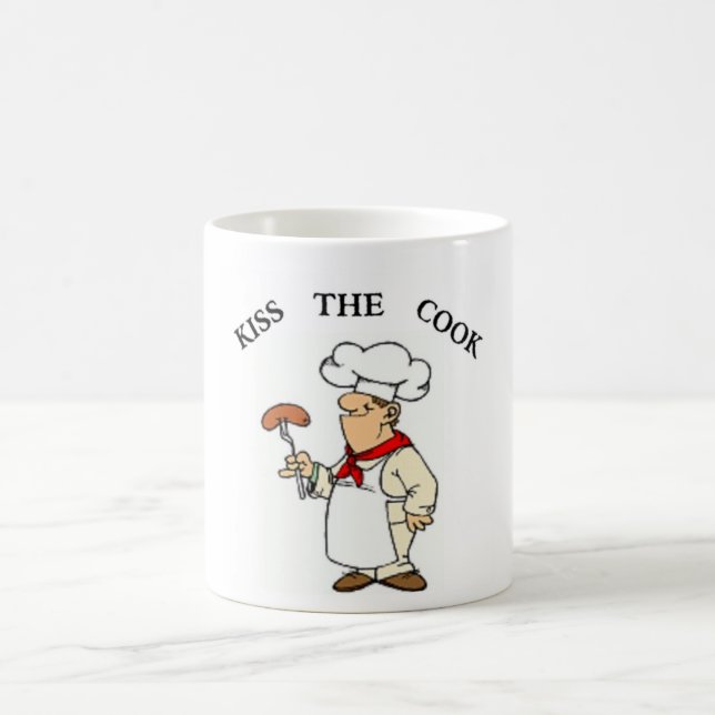 CANECA DE CAFÉ CHEF "KIST THE COOK" (Centro)