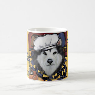 Caneca De Café Chef Malamute do Alasca