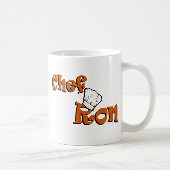Caneca De Café Chef Ron (Direita)