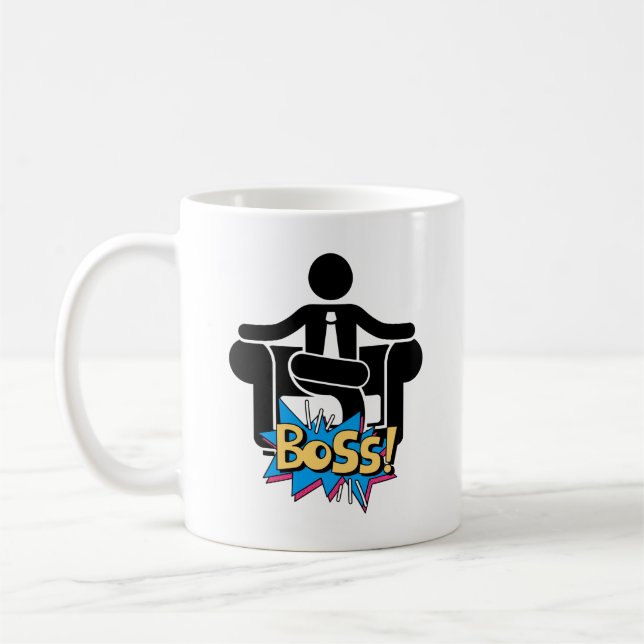 Caneca De Café Chefe (Esquerda)