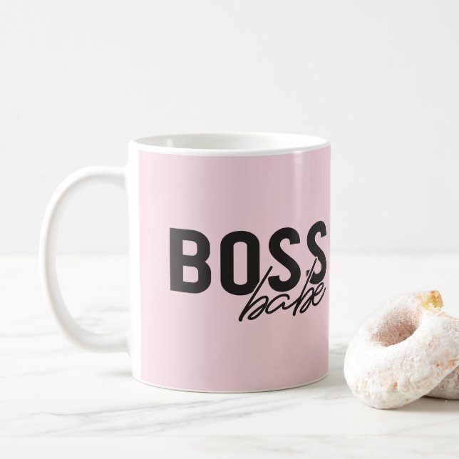Caneca De Café Chefe Babe Coffee Mug (Com Donut)
