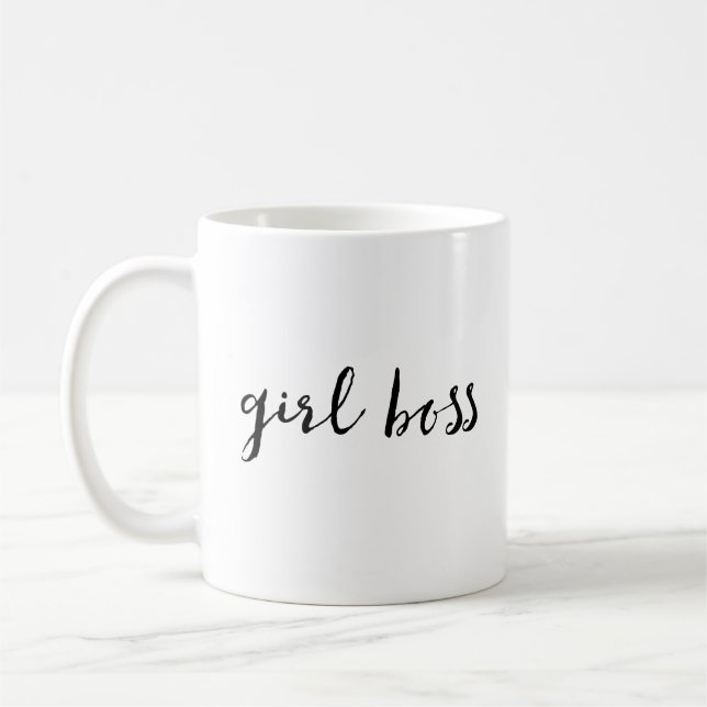 Caneca De Café Chefe da menina (Esquerda)
