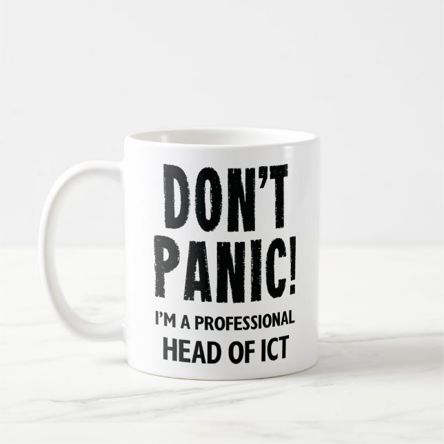 Caneca De Café Chefe das TIC (Esquerda)